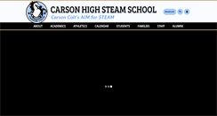 Desktop Screenshot of carsonhs.org